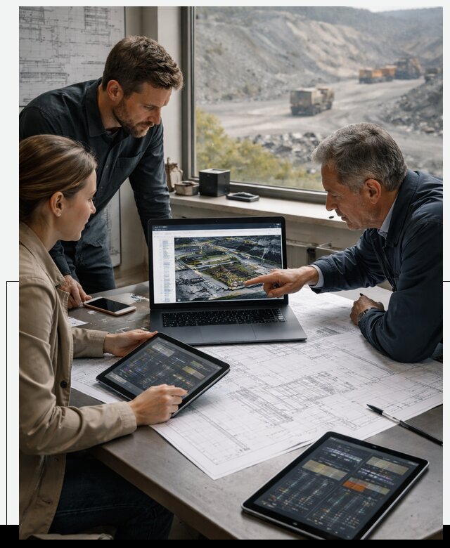 Разработка и внедрение систем для горнодобычи в Сатке