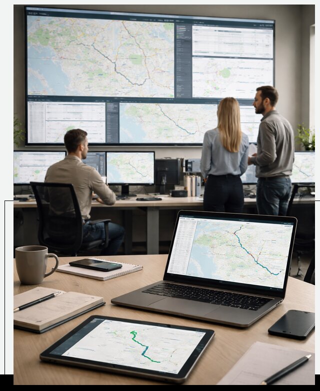 Трекинг грузов и Fleet Management, мониторинг автопарка в Сатке