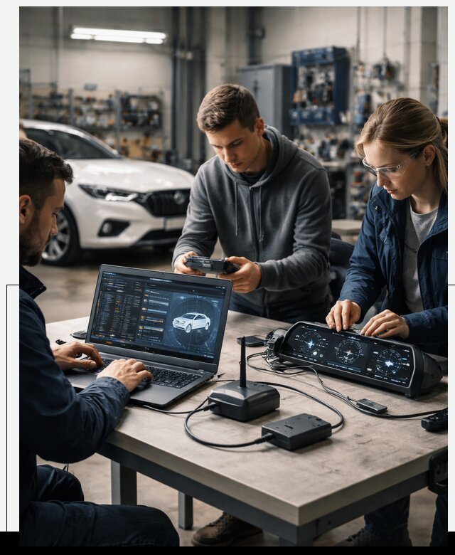 Разработка Connected Car и ПО для автопрома в Сатке