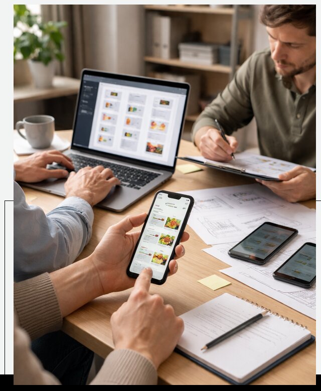 Разработка мобильного приложения торговой сети в Сатке